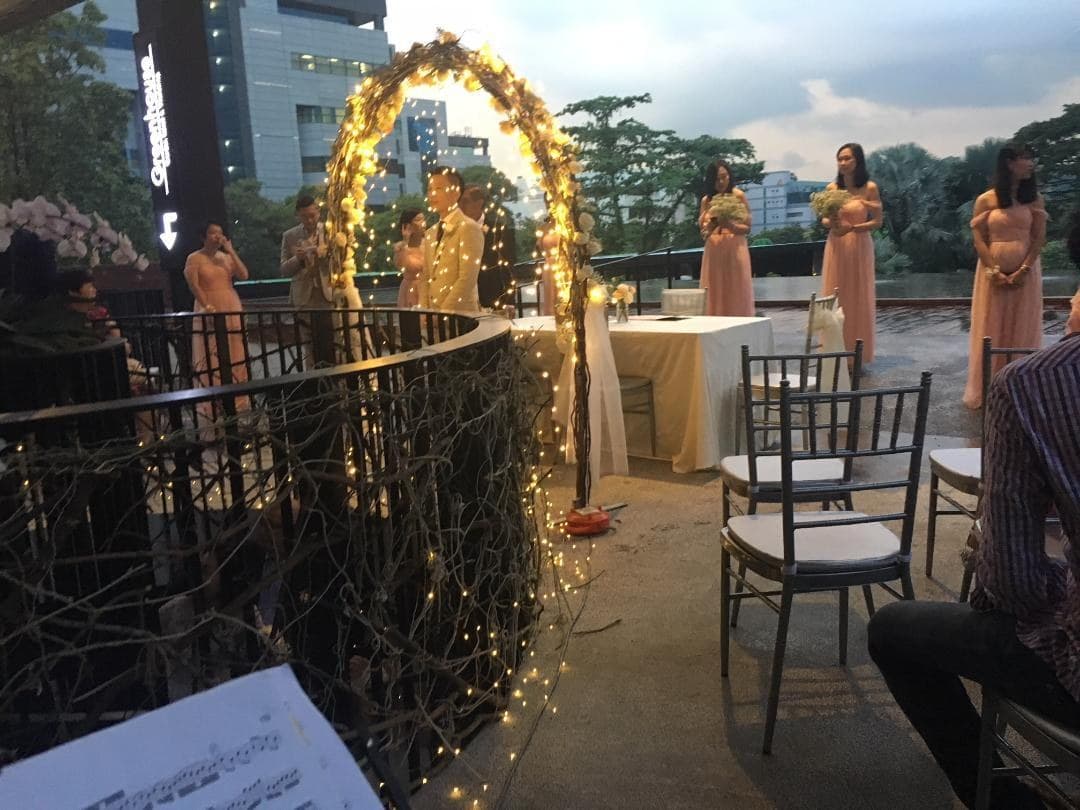 GraceNotes performing at Wedding Solemnization