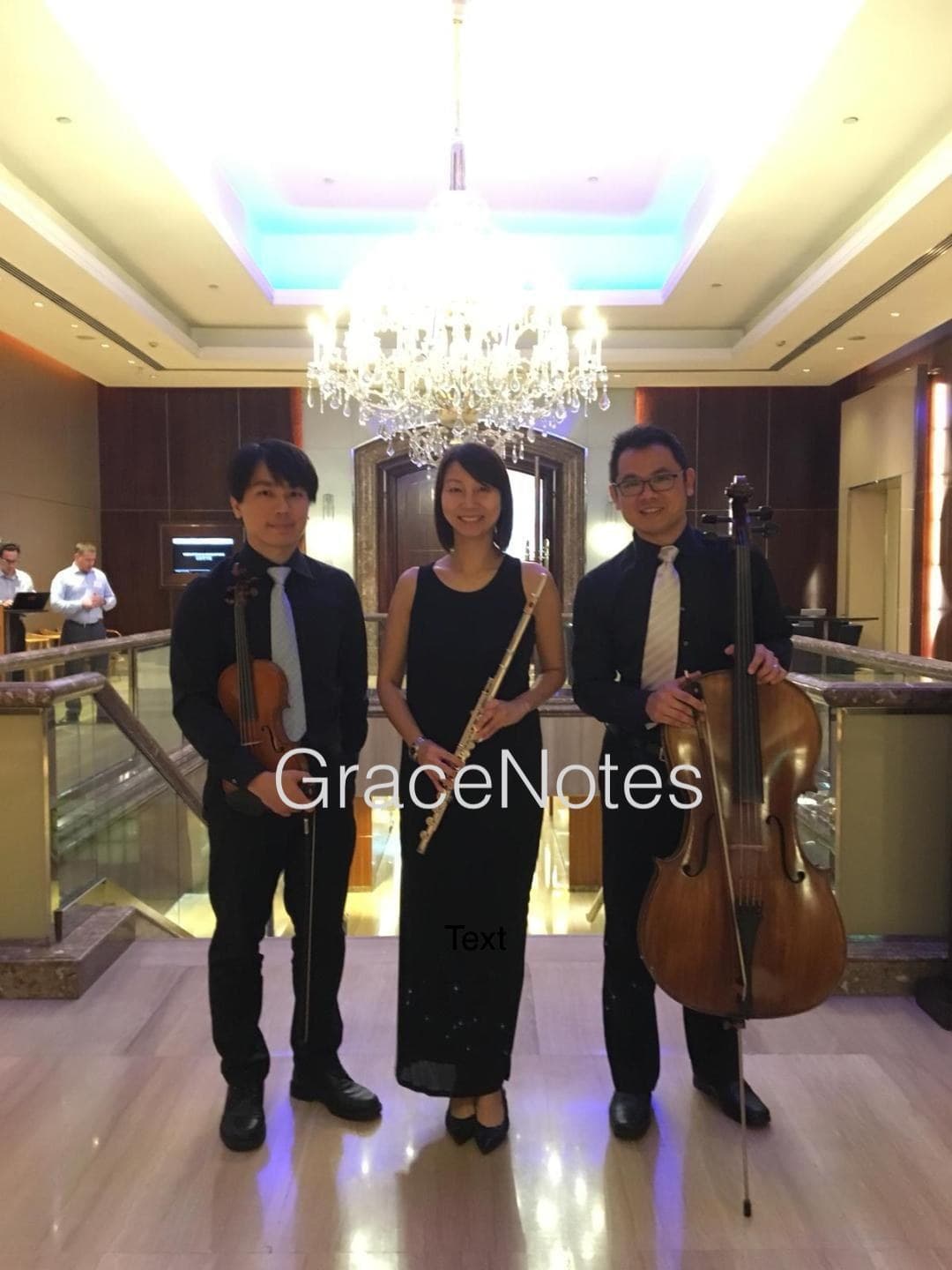 GraceNotes performing at WORKTECH Corporate Lunch