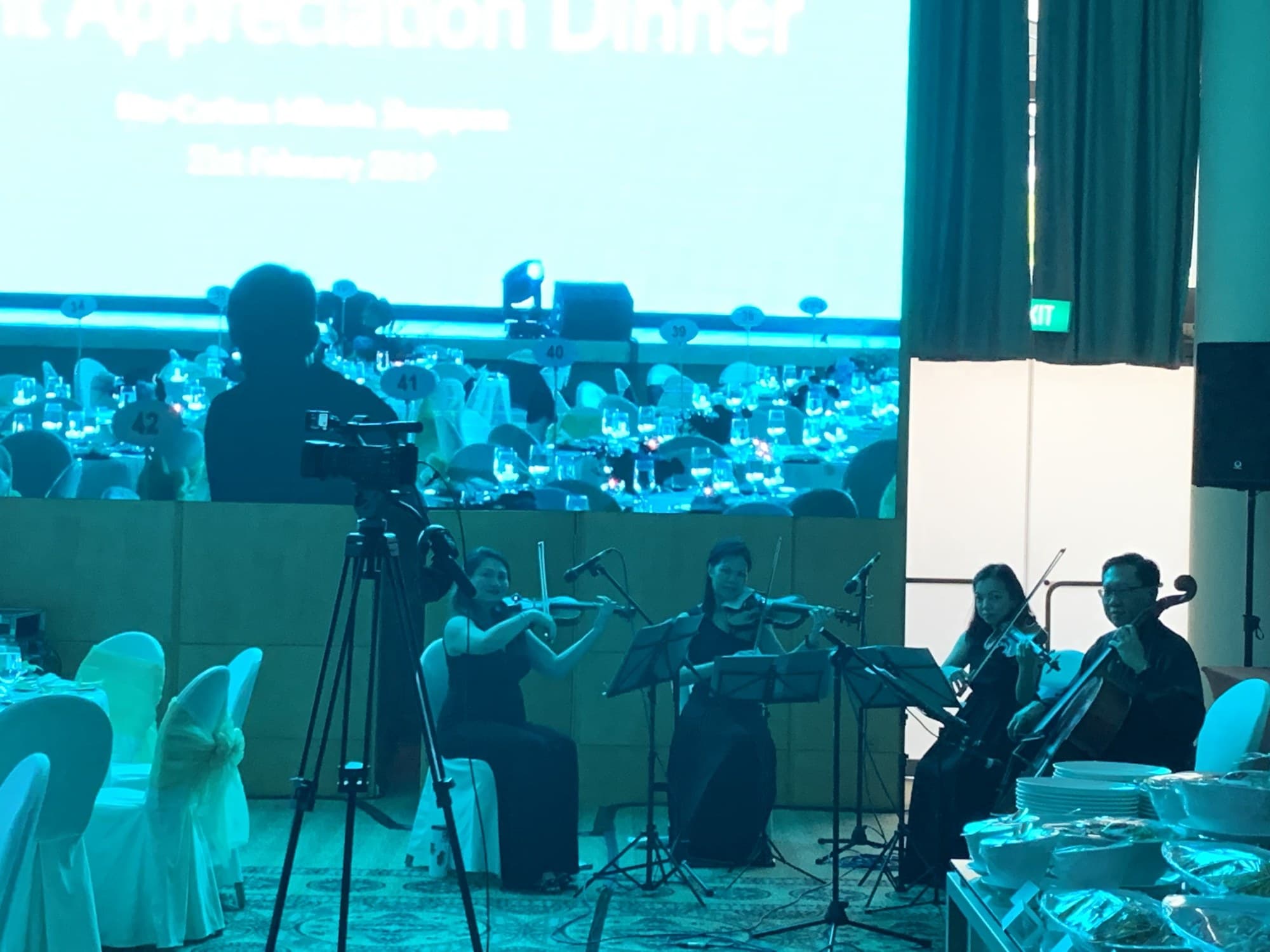 GraceNotes performing at RHB Client Appreciation Dinner