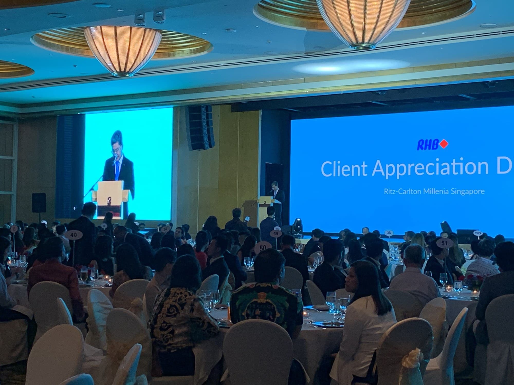 GraceNotes performing at RHB Client Appreciation Dinner