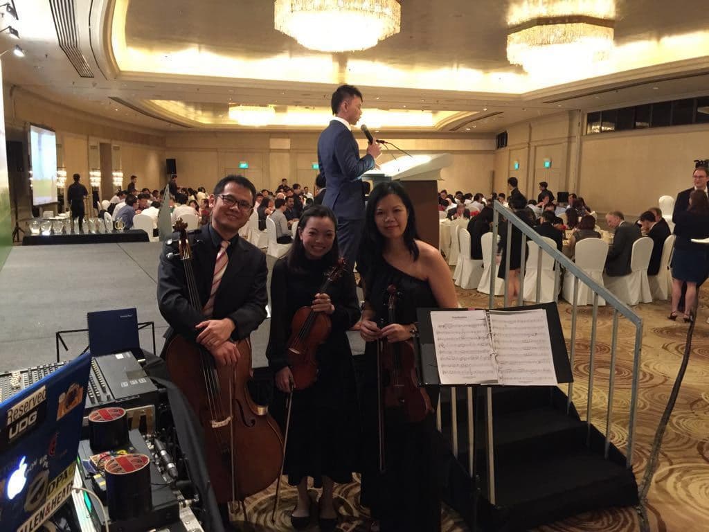 GraceNotes performing at Singapore Chemical Industry Council (SCIC) Annual Dinner